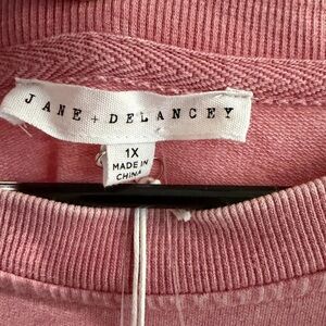 Jane and Delancey Pink Sweatshirt